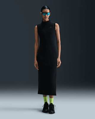 ★Nike★ Sportswear Tech Fleece Slim Maxi Tank Dress W Black W+NSW+TCH+FLC+MAXI+TANK+DRESS.png